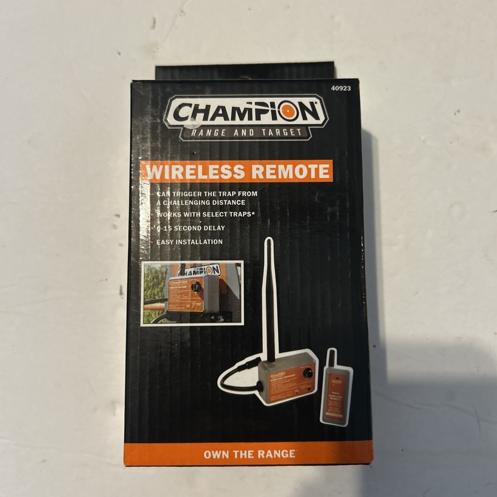 Champion 40923 WheelyBird Workhorse Wireless Remote Range & Target Easy Install